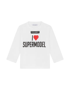 JERSEY T-SHIRT WITH ICONIC PRINT