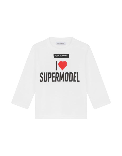 JERSEY T-SHIRT WITH ICONIC PRINT