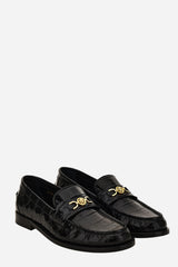 Medusa 95 Loafers In Embossed Croc Calf Leather