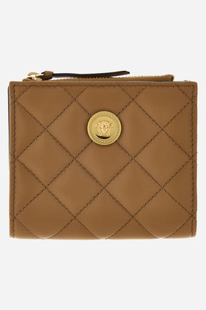Icon Wallet In Quilted Lamb Leather