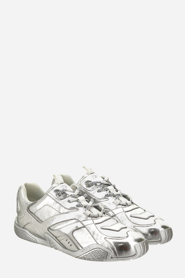 Galaxia Sneaker In Laminated Lamb Leather