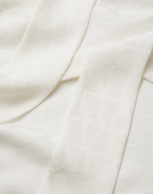 Camicia In Silk Jacquard Toile Iconographe 