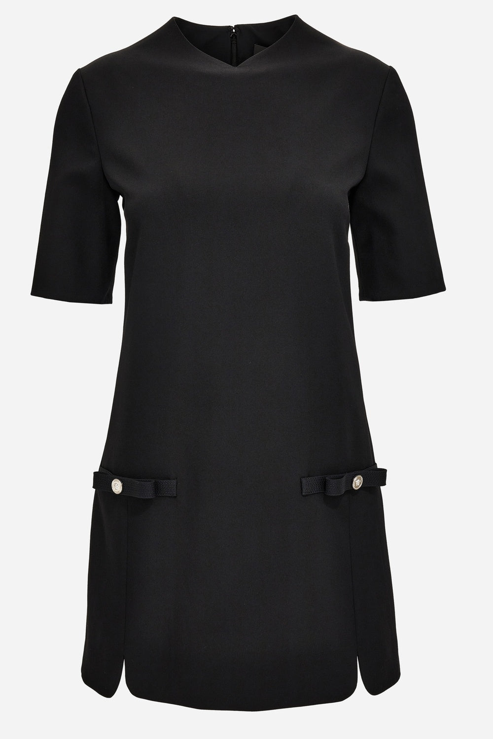 Dress In Responsible Stretch Wool Gabardine