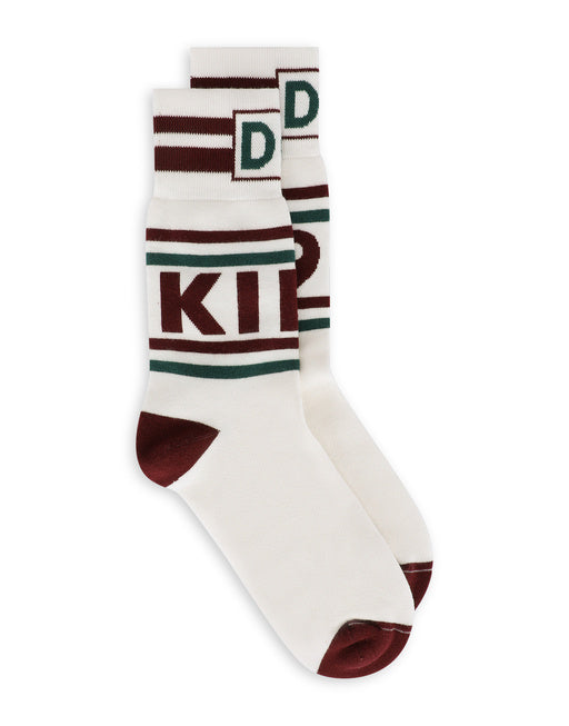 STRETCH COTTON SOCKS WITH JACQUARD DG LOGO