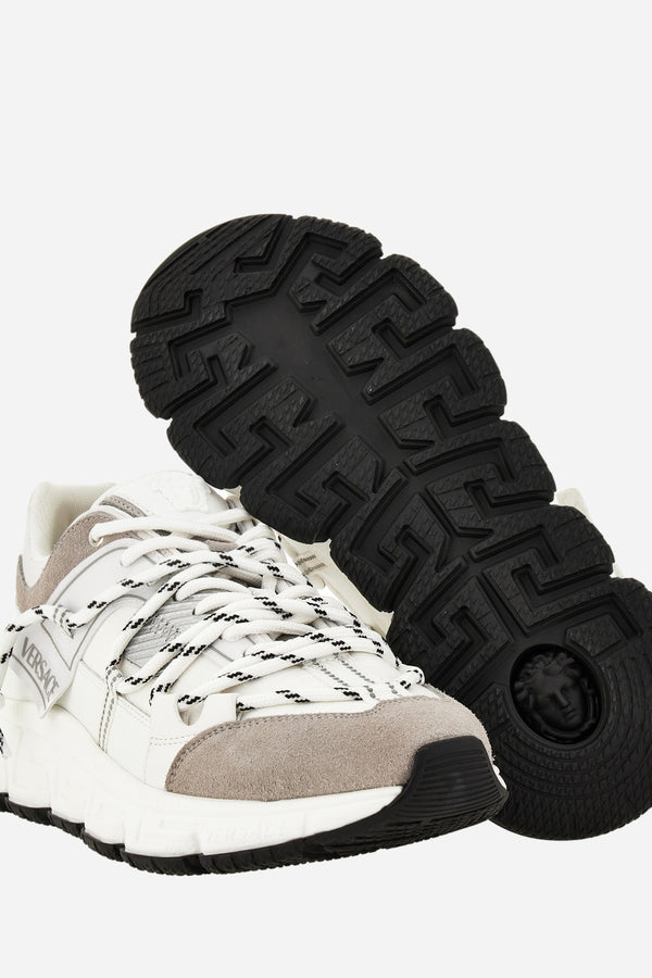 Urban Hike Sneaker In Suede-Calf Leather-Fabric