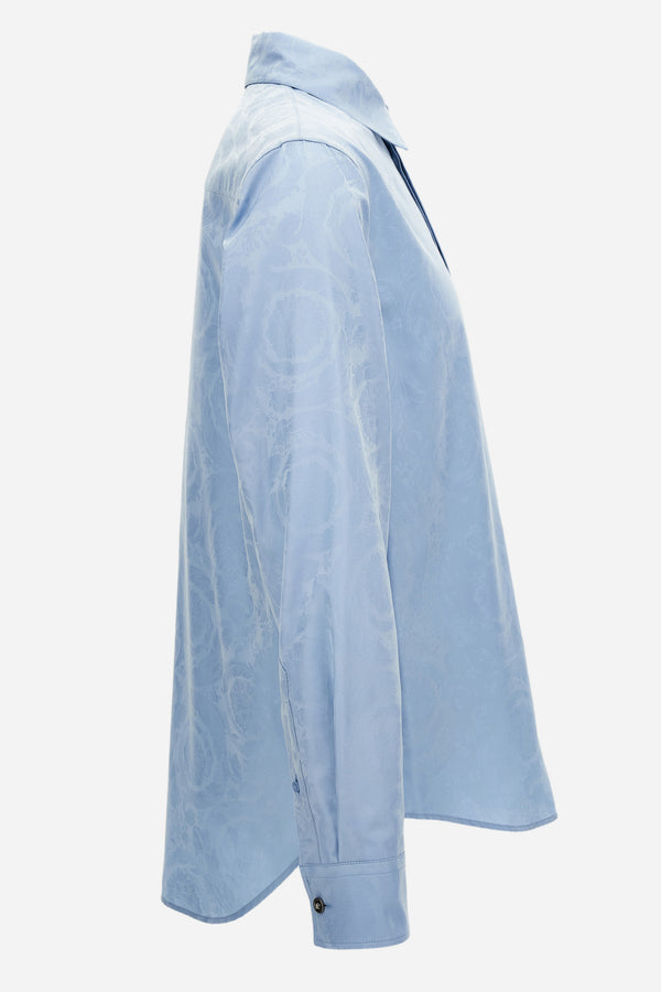 Informal Shirt In Baroque Poplin Fabric