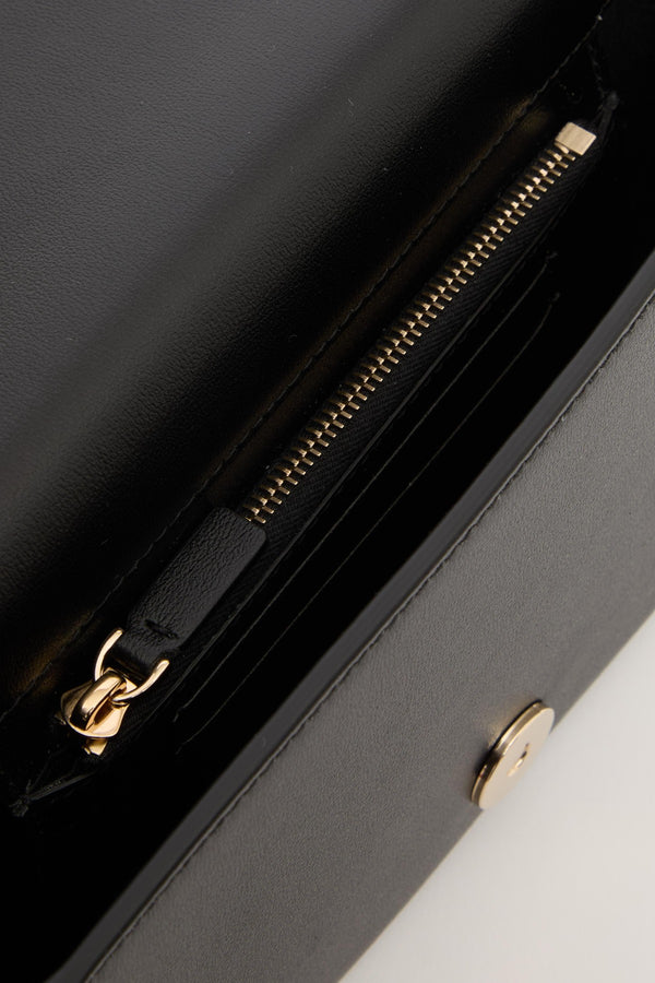 POUCH CON CATENA VLOGO WALK IN VITELLO