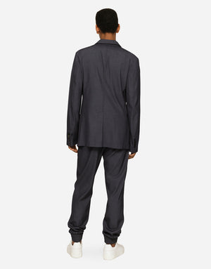 VIRGIN WOOL PORTOFINO-FIT JACKET