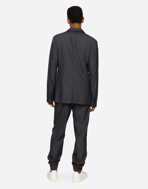 VIRGIN WOOL PORTOFINO-FIT JACKET