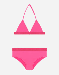 BIKINI WITH BRANDED ELASTIC