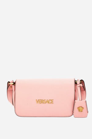 Versace Tag Mini Bag In Lamb Leather