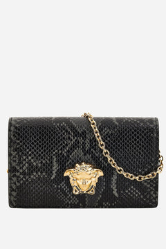 La Medusa Mini Bag In Printed Python Calf Leather