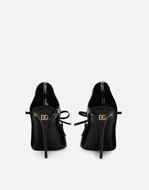 POLISHED CALFSKIN PUMPS