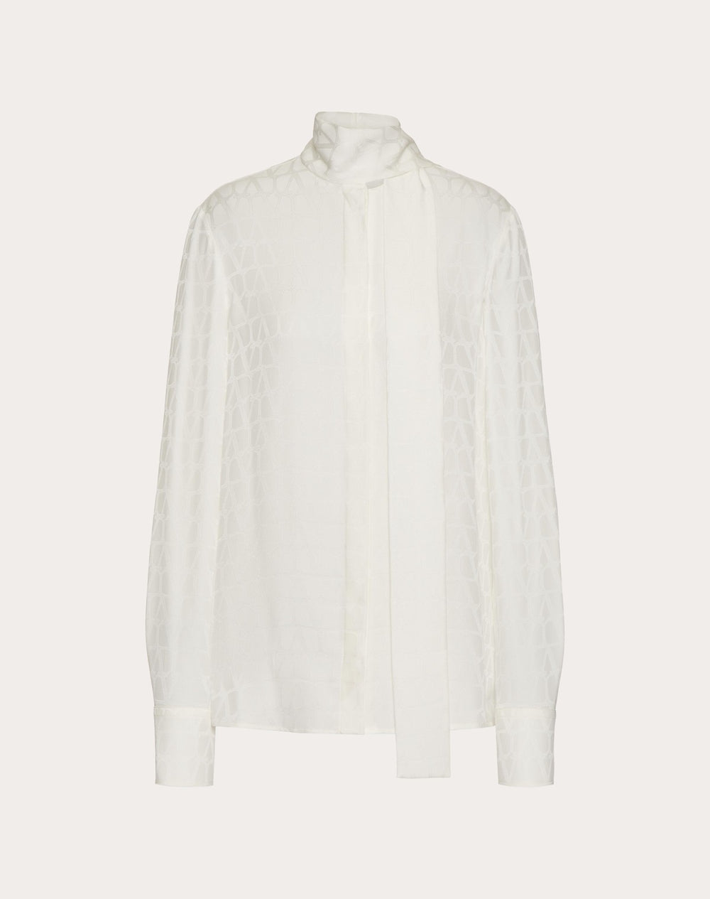 Camicia In Silk Jacquard Toile Iconographe 