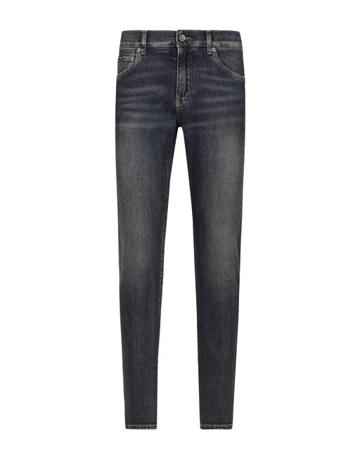 SLIM-FIT STRETCH DENIM JEANS