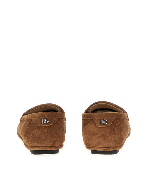 SUEDE LOAFERS