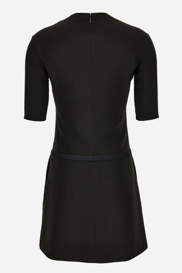 Dress In Viscose Mix Cady