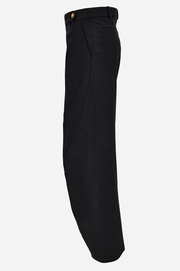 Informal Pant In Responsible Fluid Cotton Gabardine