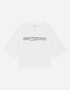 JERSEY T-SHIRT WITH DGVIB3 LOGO
