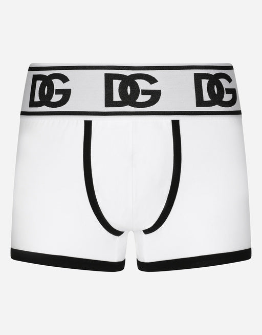 TWO-WAY STRETCH JERSEY BOXERS WITH DG LOGO