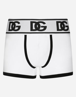 TWO-WAY STRETCH JERSEY BOXERS WITH DG LOGO