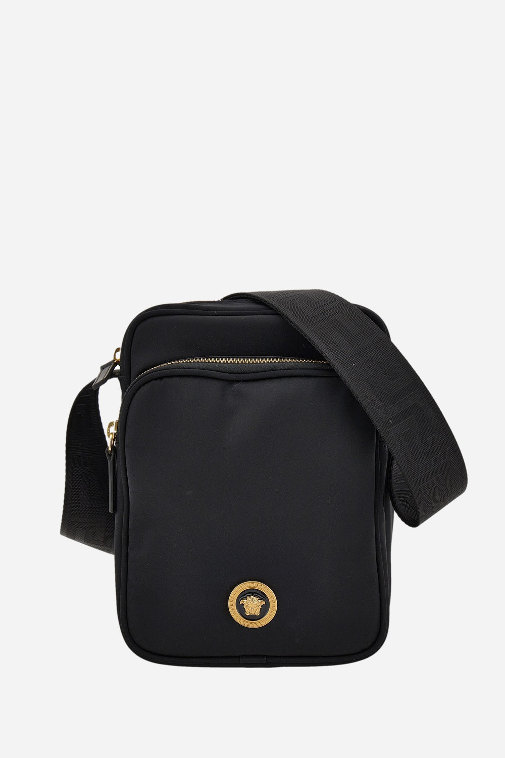 Icon Nylon Crossbody In Nylon-Calf-Enamel Hw