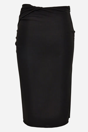 Skirt In Responsible Stretch Crepe Jersey