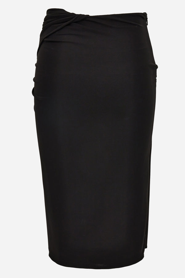 Skirt In Responsible Stretch Crepe Jersey