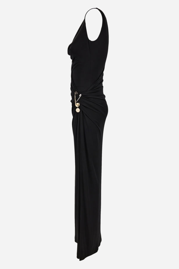 Gown In Responsible Vicose Liquid Jersey