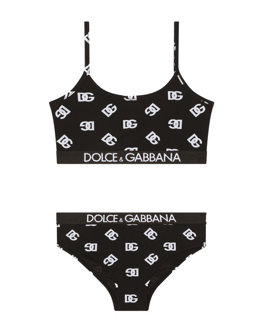 BIKINI WITH DG LOGO PRINT