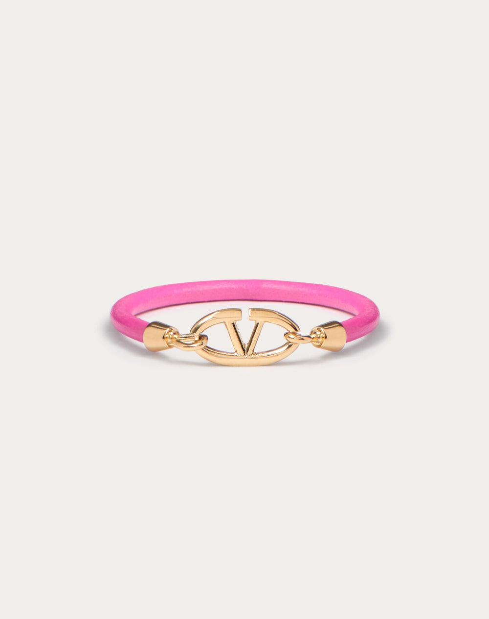 Bracciale Vlogo The Bold Edition Valentino Garavani In Pelle E Metallo