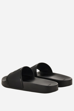 Versace Pool Slides In Rubber