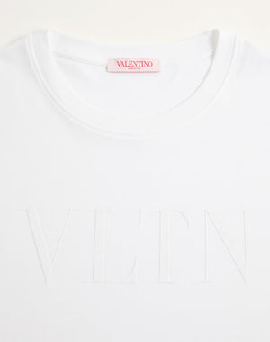 T-Shirt In Cotone Con Stampa Vltn 