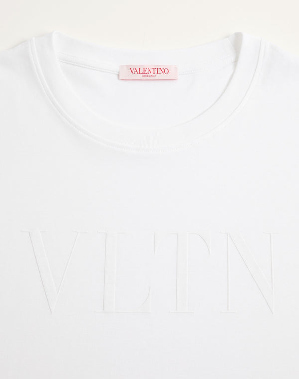T-Shirt In Cotone Con Stampa Vltn 