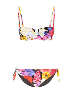 GARDEN-PRINT BALCONETTE BIKINI