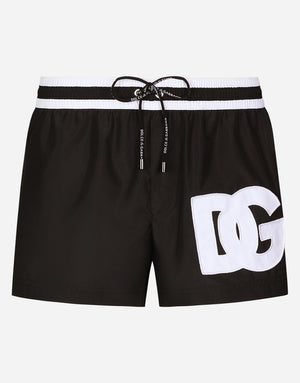 SHORT SWIM TRUNKS WITH DG PATCH