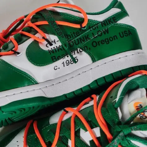 Dunk Low Off-White Pine Green Nike