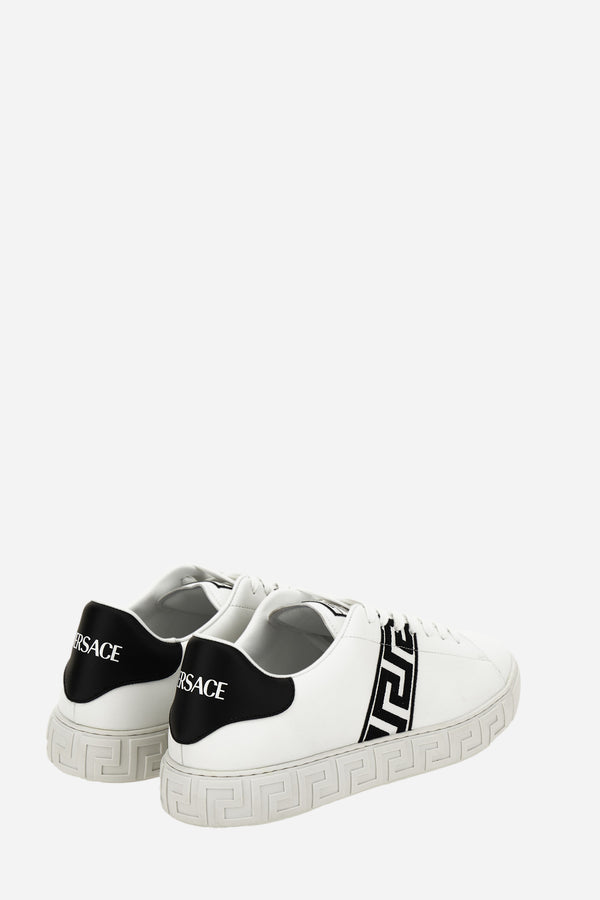 La Greca Sneaker In Responsible Fabric-Embroidery