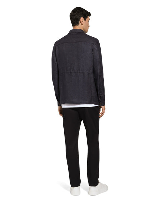 LINEN SAFARI JACKET