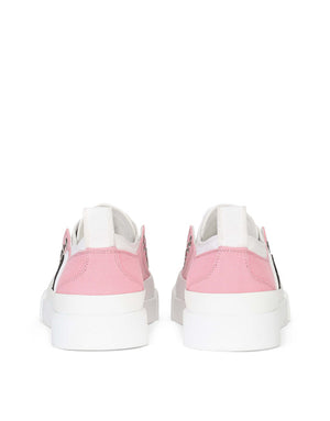 TWO-TONE CANVAS PORTOFINO LIGHT SNEAKERS WITH DG LOGO