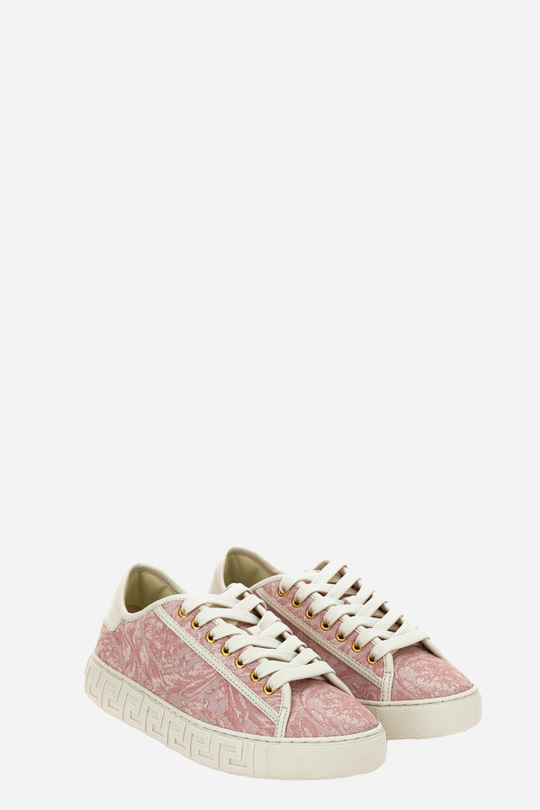 La Greca Sneaker In Fabric- Responsible Fabric