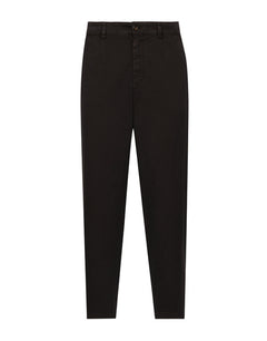 GARMENT-DYED COTTON PANTS