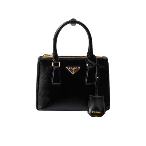 Galleria Mini Saffiano Vernice Black