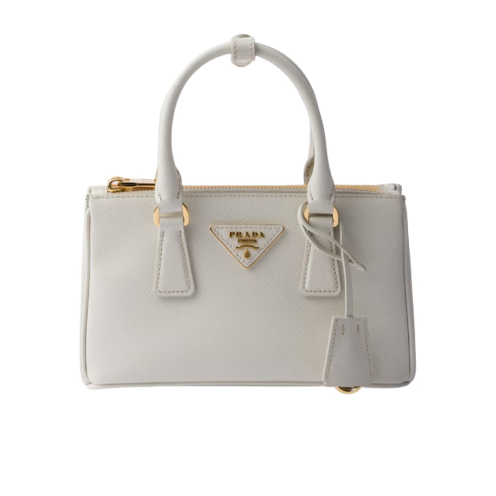 Galleria Mini Saffiano Talco