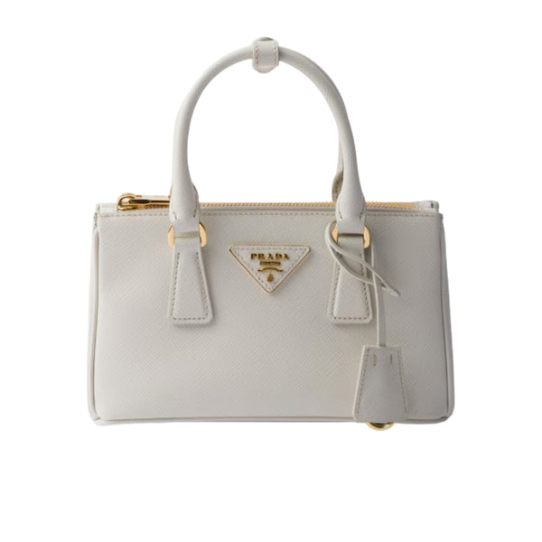 Galleria Mini Saffiano Talco
