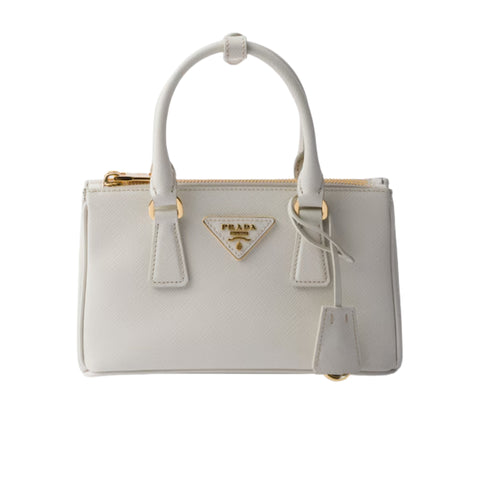 Galleria Mini Saffiano Talco