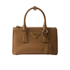 Galleria Mini Saffiano Caramel