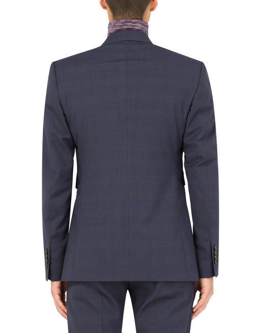 STRETCH GLEN PLAID WOOL SICILIA-FIT SUIT