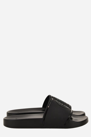 Versace Pool Slides In Rubber