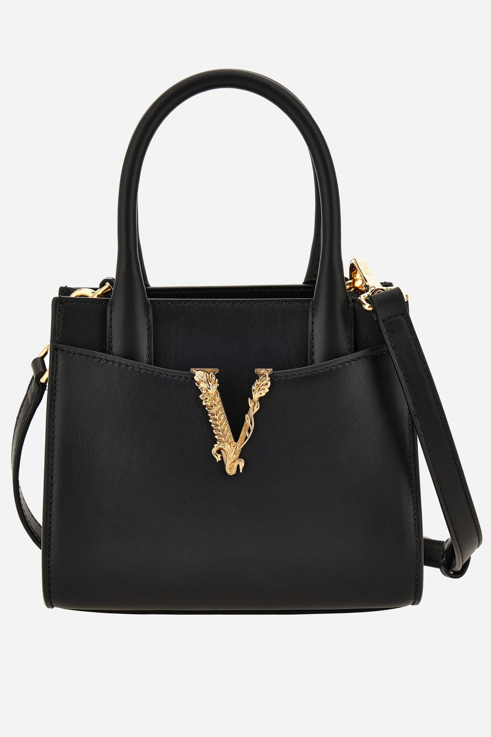 Virtus Top Handle In Calf Leather